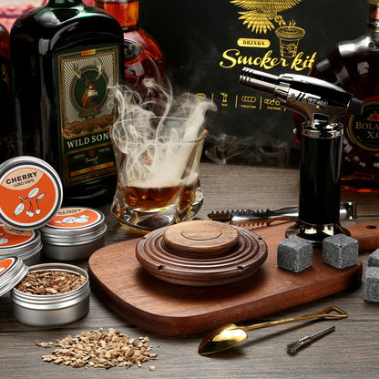 Whiskey Smoker Kit™ | Ervaar pure genot onder een glas whiskey