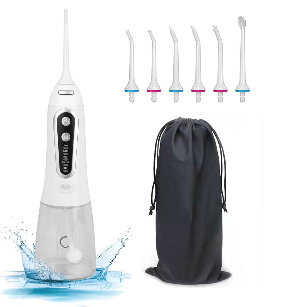 Portable water flosser™ | Nooit meer pijnlijk je tanden flossen met een touwtje